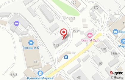 Сочинский филиал Банкомат, Газпромбанк на улице Калараш, 153 на карте