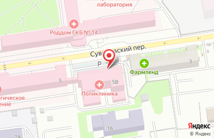Банкомат Екатеринбургский муниципальный банк в Орджоникидзевском районе на карте