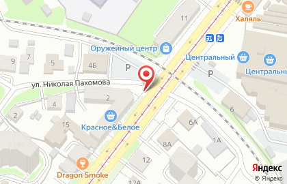 Указатель системы городского ориентирования №6154 по ул.Чкалова, д.13 р на карте