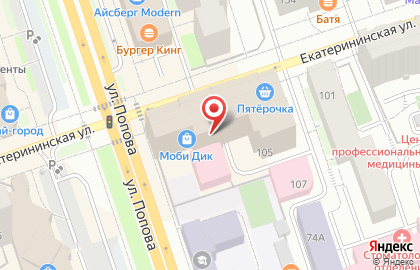 Города и страны на карте