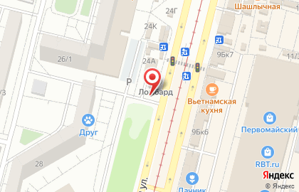 Мастерская в Омске на карте