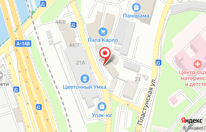 ООО Сочинская база общепита на Пластунской улице на карте
