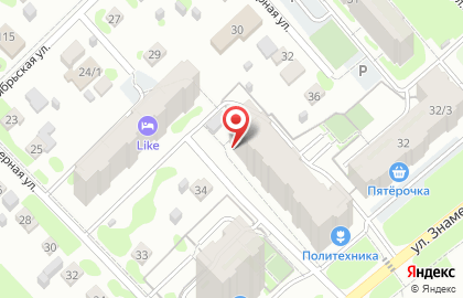 Магазин товаров для охоты и туризма Охотничий домик на карте