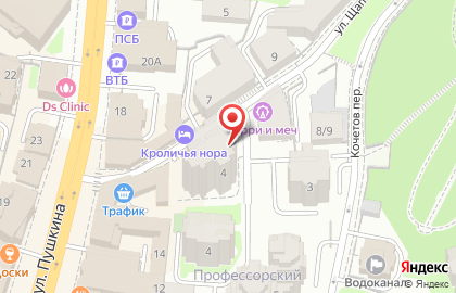 Ивент-пространство Гнездо на улице Щапова на карте