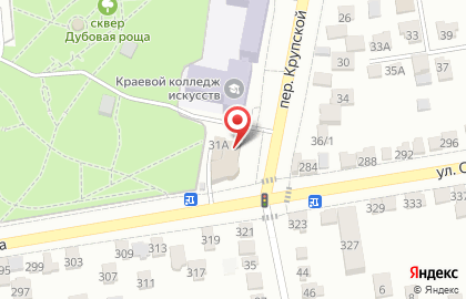 Сервисная компания WTS в переулке Крупской на карте