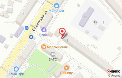Универсам Пятёрочка на улице Тельмана на карте