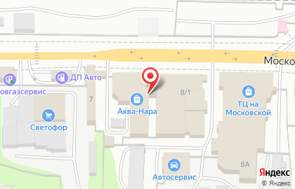 Магазин мебели Лазурит на Московской улице, 8а в Наро-Фоминске на карте
