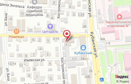 Торговая компания ТехноНИКОЛЬ Астрахань на карте