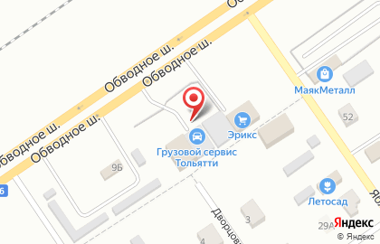 Автокомплекс Грузовой Сервис Тольятти на карте
