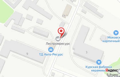 Леспромресурс на карте