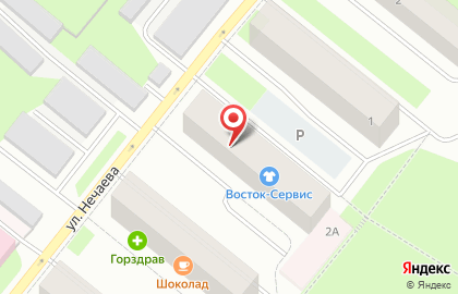 Магазин спецодежды и обуви Восток-Сервис в Мурманске на карте