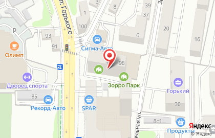 Салон текстильного декора Красивые окна в Ленинградском районе на карте