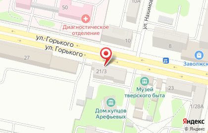 Страховая компания СберСтрахование на улице Горького на карте