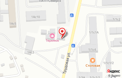 Кафе в Томске на карте