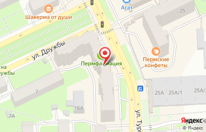 Магазин разливного пива GutenTag! в Мотовилихинском районе на карте