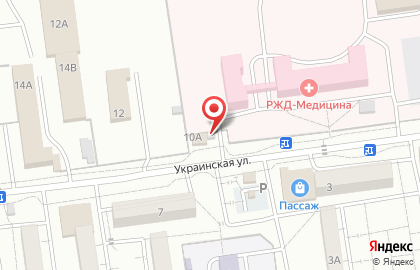 Закусочная Купава на Украинской улице на карте