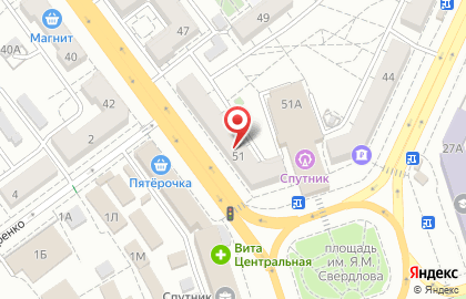 Lady Di на проспекте Ленина на карте