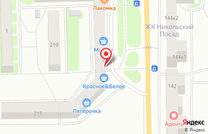 Магазин мяса и рыбы на Советском проспекте на карте