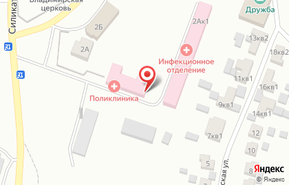 Скорая медицинская помощь на Ульяновской улице на карте