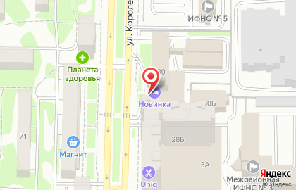 Гостиничный комплекс Новинка на карте