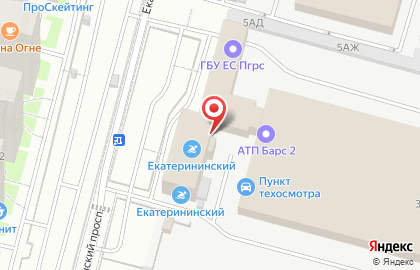 Торговый центр Автомасла на Екатерининском проспекте на карте