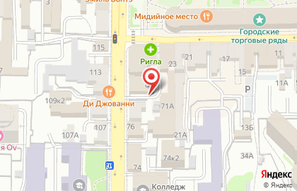 Торговая компания на улице Маяковского на карте
