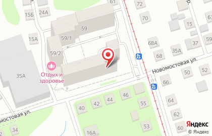 Автономные системы отопления на Новомостовой улице на карте