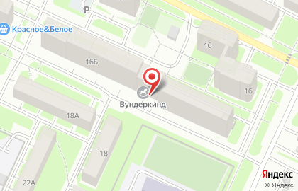 Детский центр Вундеркинд на Петрозаводской улице на карте
