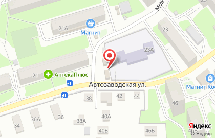 Бистро 24 часа на Автозаводской улице на карте