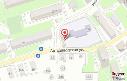 Бистро 24 часа на Автозаводской улице на карте