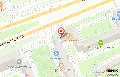 Аптека Самсон-Фарма на Кутузовском проспекте на карте