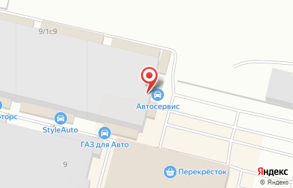 Автомобильный сервисный центр Автомобильный сервисный центр на улице Профсоюзов на карте