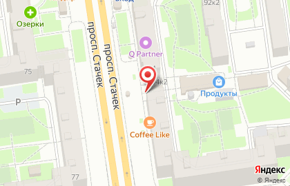 Мясной магазин в Санкт-Петербурге на карте