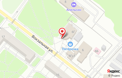 Супермаркет Пятёрочка в Москве на карте