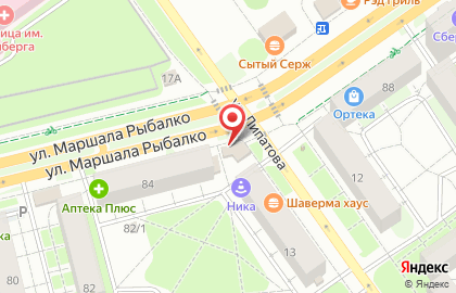 Салон цветов в Кировском районе на карте