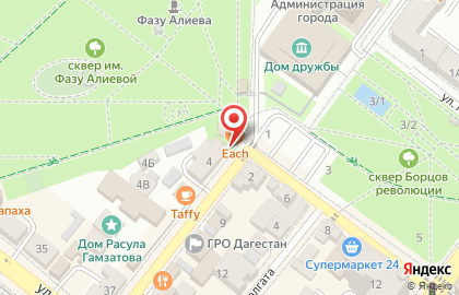 Кофейня Coffee Like в Советском районе на карте