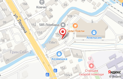 Магазин по продаже чая и кофе в Адлерском районе на карте
