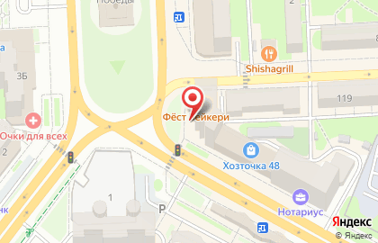 Магазин Зоорай+ на проспекте Победы на карте