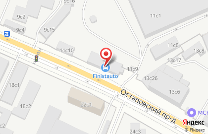 Столовая в Москве на карте