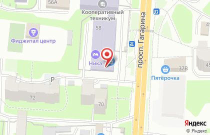 Служба доставки ДПД на проспекте Гагарина на карте
