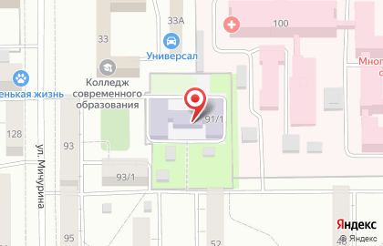 Детский сад №114 в Правобережном районе на карте