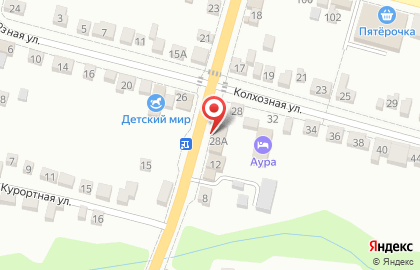 Салон красоты Monroe на улице Гагарина на карте