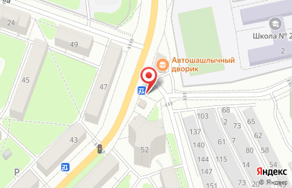 Продовольственный магазин на улице Маршала Жукова на карте
