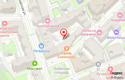 Кроха в Нижегородском районе на карте