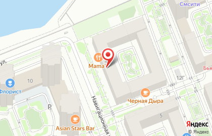 Семейный ресторан Mama`s на Капитанской улице на карте