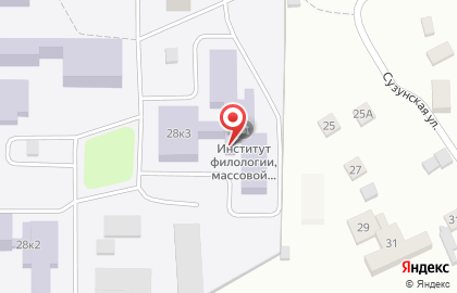 Новосибирский государственный педагогический университет в Октябрьском районе на карте