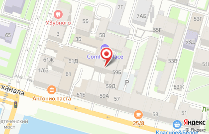 Санкт-Петербургский (Международный) Институт Инновационного Развития и Права на карте
