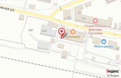 Магазин овощей и фруктов на Железнодорожной улице на карте