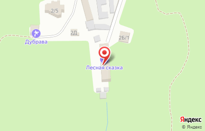 Гостиничный комплекс Лесная сказка на улице Свердлова на карте