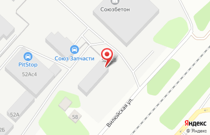 Стальпроект на Вилюйской улице на карте
